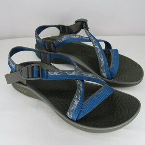 Chaco Blue Aztec Eco Tread Strappy Sandal Women's 10